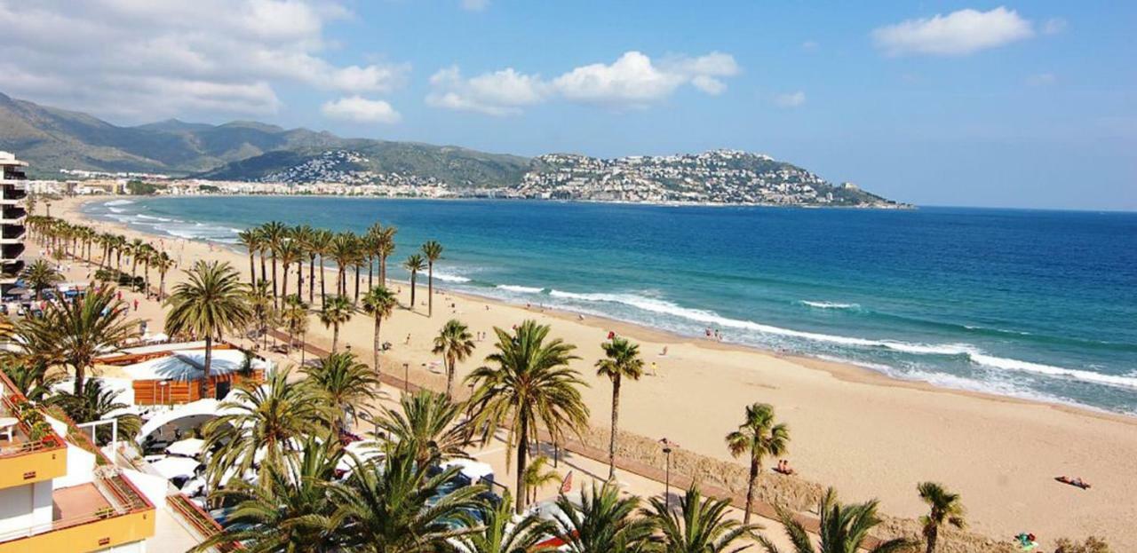 Holidays Penthouse Vues Panoramiques Sur Le Port Naval,Un Sejour Elegant Assure " Wifi Parquing Gratuit Rosas Exterior foto